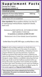 New Chapter Berberine Supplement - Super-Potent Berberine 1000 mg, 30x Concentrated Indian Barberry Extract to Support Metabolic Health + Heart Health + Glucose Support, Vegan, Gluten Free, 60 Count