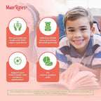 MARYRUTH'S Kids Vitamins USDA Organic | Multivitamin Gummies + Postbiotics for Ages 4+ | Multivitamin for Kids with Lactobacillus Rhamnosus | Children’s Vitamins | Vegan | Non-GMO | 60 Count