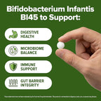 Bifidobacterium Infantis Probiotic 240 Tablets (4 Month Supply) – Researched Strain BI45 – 3 Billion CFU – Gut Barrier & Digestive Health Support – GMP Certified (240, Bifidobacterium Infantis)