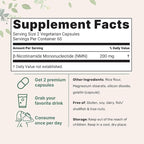 Micro Ingredients NMN 200mg Per Serving | 120 Veggie Capsules – 60 Servings | Easily Absorbed Nicotinamide Mononucleotide Form | NAD+ Precursor & NR Supplement Alternative | Non-GMO, Vegan