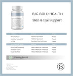 BIG BOLD HEALTH Skin & Eye Support - Omega-3 Complex with Alaskan Salmon Oil, DHA, Astaxanthin & Lutein for Healthy Eyes & Skin - 60 Softgels
