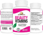 Rise-N-Shine Beauty Vitamins - with Phytoceramides to Support Hydrated, Glowing, Youthful-Looking Skin 30 Day Supply