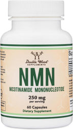 Double Wood Supplements NMN, 60 Capsules (125 mg per Capsule)