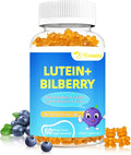 20mg Lutein & Zeaxanthin Gummies with Bilberry, Astaxanthin, Omega 3, Vitamin C, E - Sugar Free Eye Health Supplement for Adults & Kids - Dry Eye Relief, Vision Clarity, Macular Support
