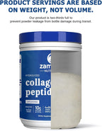 Zammex Premium Collagen Peptides Powder, Hydrolyzed Collagen Peptide, Support for Hair Skin Nails, Joints Health, Grass Fed, Non-GMO, Keto Friendly, Gluten-Free, Easy to Digest, 30 Servings
