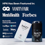 HPN NAD3 Clinical NAD+ Booster, Cellular Health & Natural Energy - NAD Supplement for Healthy Aging, Metabolic Support, NRF2 & Longevity, Nicotinamide Riboside & NMN Alternative, 120ct, 60-Day Supply