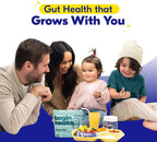 Begin Health Growing Up Prebiotics for Kids | Daily Prebiotic Fiber Supplement with 2'-FL HMO | Supports Regularity & Gut Health | Unflavored Powder | Ages 1+ | 56 Servings