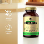 Solgar - FP Cinnamon Vegetable Capsules 100 Count