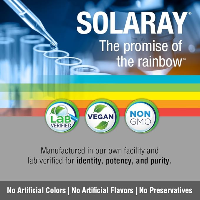SOLARAY Milk Thistle Seed Extract 175mg Antioxidant Intended to Help Support a Normal, Healthy Liver Non-GMO & Vegan