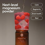Moon Juice Magnesi-Om Magnesium Powder Supplement - Chelated Magnesium Complex + L-Theanine Blend for Rest, Relaxation & Regularity - Vegan, Non-GMO & No Sugar, Berry, 7.7 oz, 55 Servings
