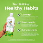 MaryRuth Organics Extra Strength Nighttime Liquid Multimineral | Sugar Free | Calm Magnesium Citrate | NO Melatonin | Calcium Magnesium Zinc | Muscle Relaxation | Lemonade Flavor | Vegan | 32 Serving
