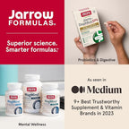 Jarrow Formulas BoneUp for Bone Density - Vitamin D3 and K2, Calcium Support, 120 Capsules, Provides Skeletal Nutrition, Up to 20 Days Supply