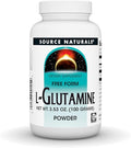 Source Naturals L-Glutamine, Free Form Amino Acid that Supports Metabolic Energy* - 100 Grams Powder