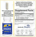 NATURAL STACKS Apigenin for Sleep + Magtech Magnesium Supplement Bundle - Supports Sleep & Brain Health* - 300 Total Capsules