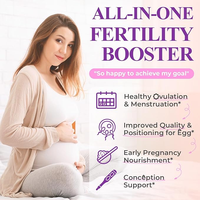Myo-Inositol & D-Chiro Inositol Supplement for Women, 4000mg:100mg Inositol Powder, Fertility Supplements Hormonal Balance for Women Ovarian Health Support, with Folate & Vitamin D, Vegan, 90-Day