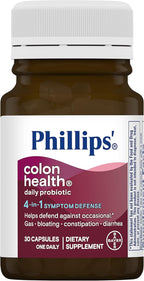 Phillips' Colon Health Probiotic Capsules, 30 Count Bottle - Pack of 3