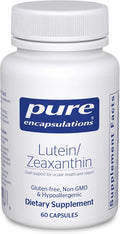 Pure Encapsulations Lutein & Zeaxanthin - Supports Overall Vision* - Maintains Macular Pigment & Eye Health* - Antioxidant Support* - Vegan-Friendly & Non-GMO - 60 Capsules