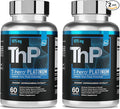 Essential Elements T-Hero Platinum Male Health Supplement for Mens Health - Muscle Growth Support & T-Health with Shoden Ashwagandha, Shilajit, DIM & More - Gym Supplements for Men - 120 Caps