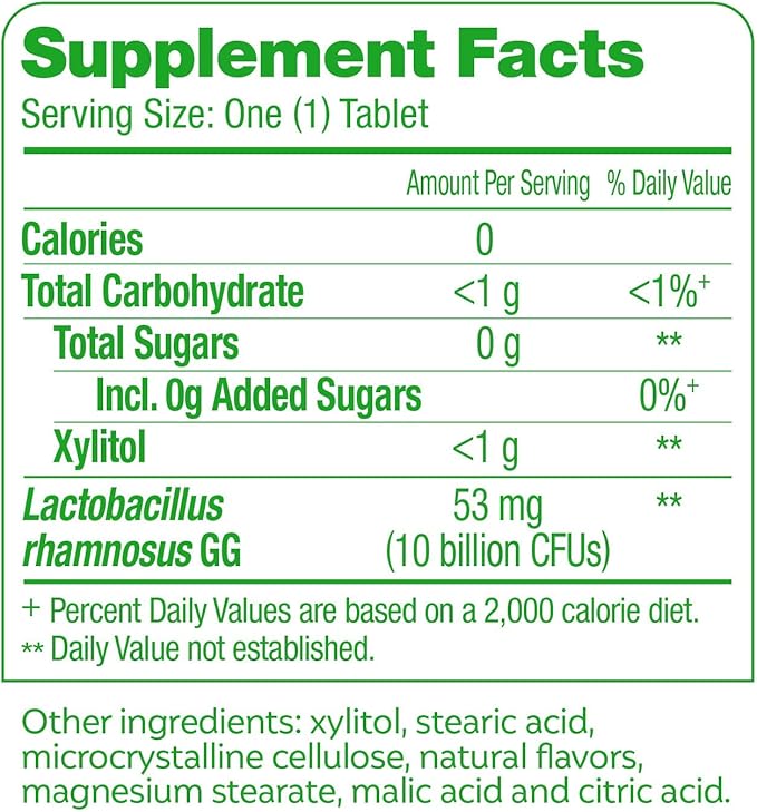 Culturelle Digestive Health Daily Probiotic-Chewables,Probiotic For Men & Women,Most Clinically Studied Probiotic-Strain,10 Billion CFUs,Supports Occasional Diarrhea,Gas,Bloating, 24 Count (Pack of 2)