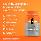 One A Day Multivitamin for Women 50 and Over Tablets, Womens Multivitamin 50 Plus with Vitamins D, C, E, Zinc & Biotin, Daily Vitamins for Woman 50+, 200 Ct (Packaging May Vary)