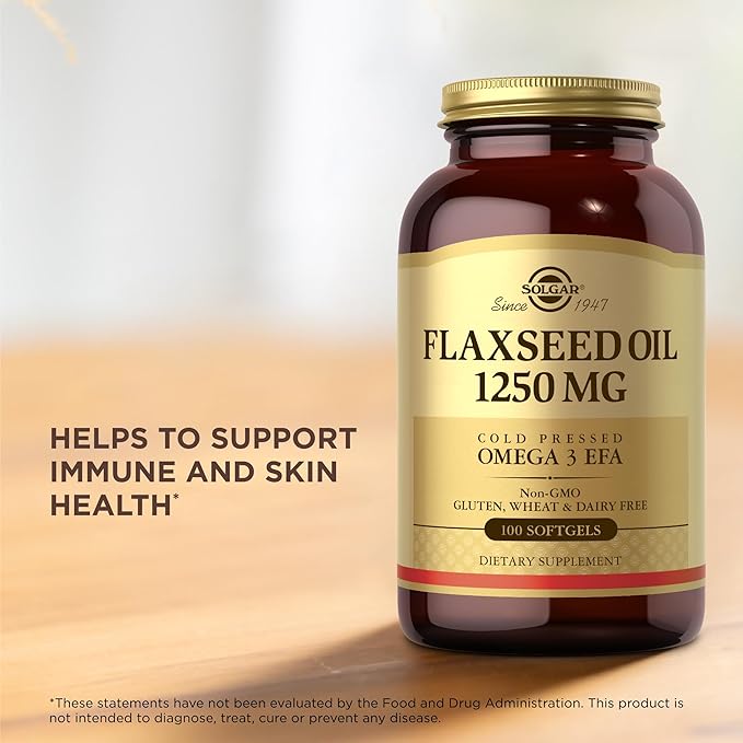 Flaxseed Oil 1250mg 100 SG