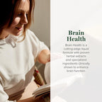 Global Healing Center Brain Health - USDA Organic Brain Supplements for Memory & Focus - Nootropics Supplement to Combat Mental Fog, Advanced Focus Factor for Adults Extra Strength - 2 Fl Oz