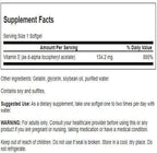 Swanson Natural Vitamin E Heart Health and Tissue Protection Supplement for Adults Seeking Antioxidant Support - 200 IU (134.2 mg) (250 Softgels)