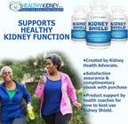 Kidney Shield 2-Pack Kidney Support Supplement Fish Oil Omega-3 Fatty Acid Renal Pills