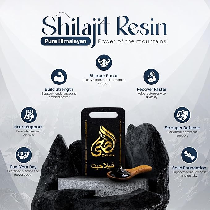 Pure Himalayan Shilajit Resin 10g – Gold Grade Himalayan Shilajit | 85+ Trace Minerals & Fulvic Acid | Lab Tested | Natural Energy Support for Men & Women | High Potency Shilajit Resin