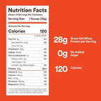 New Origins European Grass Fed Whey Protein Isolate (Unflavored, 14 Servings, Non-GMO, Gluten-Free, Sugar & Soy Free)
