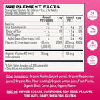 Llama Naturals Vitamin D3, Vegan, Organic Immune Support Supplement, Vitamin D Gummies for Adults and Kids, Real Fruit Gummy Vitamins, Promotes Bone Health, No Added Sugar Cane, Raspberry, 60 Ct