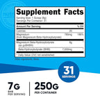 Nutricost Magnesium BHB Salts (250 Grams, Unflavored) - Exogenous Ketone Supplement, 6.5g Beta-Hydroxybutyrate Per Serving