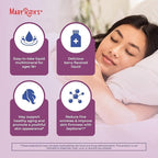 MaryRuth's Liquid Nighttime Liquid Multimineral + Skin Renew | Clinically Shown in Women to Reduce Fine Wrinkle & Improve Skin Firmness | Sepitone | NO Melatonin | Magnesium | Vegan | 15 Servings