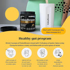 ColonBroom Premium Weight Management Supplement (Strawberry, 30 Servings) - Colon Broom Psyllium Husk Fiber Powder Drink - Gluten Free, Non-GMO Colon Cleanse for Bloating Relief & Gut Health