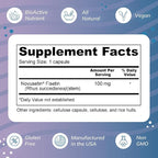 Wellness Resources Fisetin - Novusetin Fisetin Supplement for Longevity, Memory, Focus, Brain Health - Senolytic and Situin Activator - Gluten-Free, Non-GMO, Vegan (100mg, 90 Capsules)