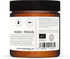 Erbology Organic Lion's Mane Mushroom Powder 50 Servings - 32% Beta-glucans - Calm and Focus - Hericium Erinaceus - Small Batch - Sustainably Grown in Europe - Vegan - Non-GMO - No Added Fillers