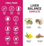 NatureWise Liver Balance Detox Supplement - Triple Repair Formula with Milk Thistle, Dandelion, Turmeric, Artichoke, Reishi Mushroom & Kudzu, - Vegan - 120 Capsules[60-Day Supply]