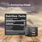 AMU NUTRITION Shilajit Pure Himalayan Organic - Harvested from Mongolia - Shilajit for Men - Natural Source of Fulvic Acid Trace Minerals- 80GR