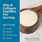 Bulletproof Vanilla Collagen Peptides Powder with MCT Oil, 14.3 Ounces, Grass-Fed Collagen Protein for Skin, Bone and Joint Support, Pasture Raised, No Added Hormones