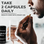 Natural Himalayan Shilajit Capsules - High Fulvic Acid & 85+ Trace Minerals, Lab-Tested for Purity, Natural Supplement for Immune Support & Cognitive Health, 60 Vegan Capsules