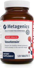 Metagenics Vasotensin - Bonito Peptide Supplement for Blood Pressure Support* - Fish Protein Formula for Circulatory & Heart Health* - Non-GMO, Gluten-Free - 120 Tablets