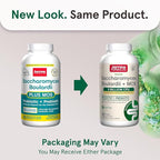 Jarrow Formulas Saccharomyces Boulardii + MOS - 5 Billion Viable Organisms Per Serving - 90 Delayed Release Veggie Caps, 2 Pack - Probiotic + Prebiotic - Intestinal Tract Support - Up to 180 Servings
