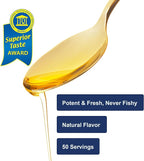 Carlson - Cod Liver Oil 1100 mg Omega-3s Plus Vitamins A & D3 - Wild Caught EPA DHA Omega 3 Supplement - Norwegian Arctic, Sustainably Sourced Nordic Fish Oil Liquid, Unflavored, 250 mL (8.4 Fl Oz)