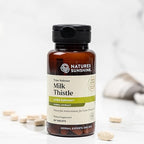 Nature's Sunshine Milk Thistle - Time Release Capsules - 60 Count