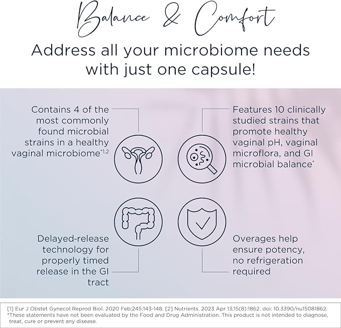 Designs for Health Vaginal Probiotic & UT Support Bundle - ProbioMed Women Probiotic (30 Capsules) for Gut Health & Vaginal pH, UT Synergy (60 Capsules) Urinary Tract Support with Hibiscus & D-Mannose