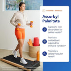 Pure Encapsulations Ascorbyl Palmitate | Vitamin C Supplement to Support Iron Absorption and a Healthy Immune System* | 180 Capsules