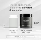 Toniiq Lion’s Mane - Ultra High Potency 10:1 Extract with 30% Polysaccharides - Highly Concentrated & Bioactive - Third-Party Lab Tested - 120 Capsules