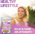 XPRS Nutra Milk Thistle Seed Capsules - 180 Count (3 Month Supply) Premium Milk Thistle Supplement Rich in Silymarin to Support the Liver and Digestion - Pure, Non-GMO Cardo Mariano Pills