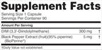 Nugenix Essentials DIM Supplement 305 mg Diindolylmethane & BioPerine for Hormone Balance, 90 Capsules