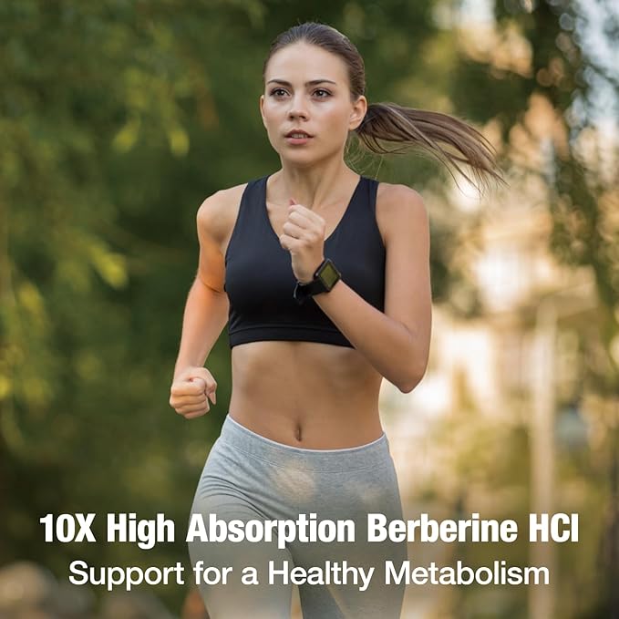 Berberine Supplement 1500mg - Berberine with Ceylon Cinnamon, Berberine HCl 97% Purity Complex Supplements, Non-GMO Vegan - 180 Capsules